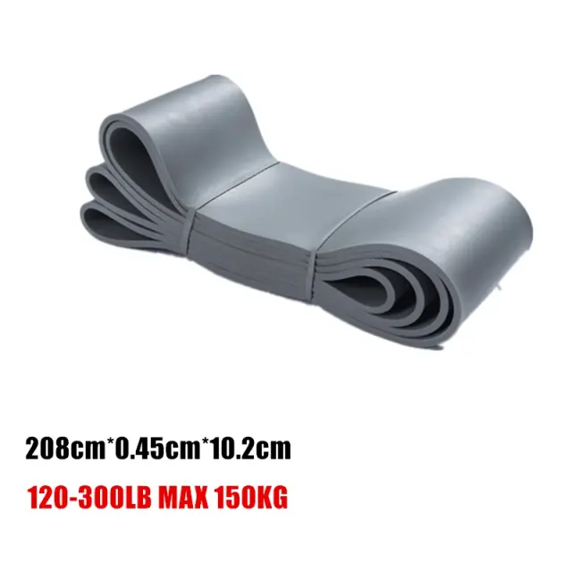 Faixa de Exercício de Resistência em Látex para Treinos de Força, Pull Up Assist, Pilates e Fitness Pesado