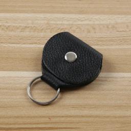 Suporte de couro genuíno para guitarra, porta-palhetas para guitarra e plectro, acessório para guitarra de alta qualidade - Image 5