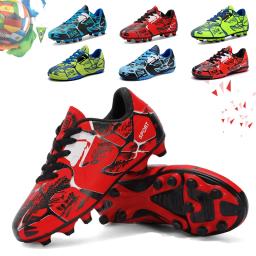 Sapatos de futebol profissional para crianças, picos longos, botas de futebol FG, grampos de grama ao ar livre, sapatos de futebol relvado - Image 1