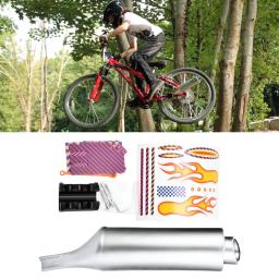 Sistema De Som De Escape De Bicicleta, Exaustão de bicicleta com efeito sonoro, Motocicleta Noise Maker - Image 2