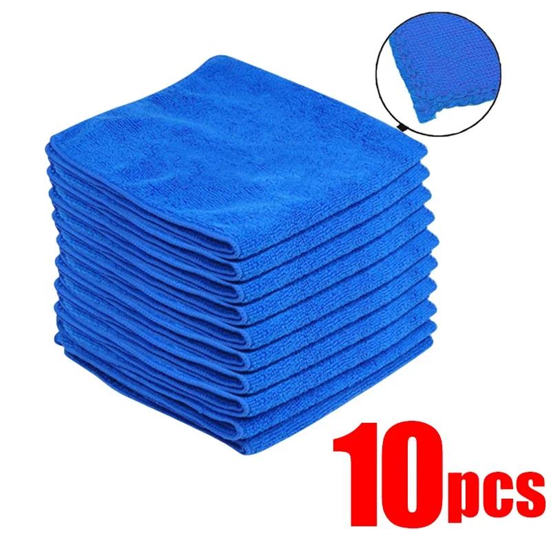 Lavagem De Carro Toalhas De Microfibra, Pano De Secagem, Panos De Limpeza Doméstica, Auto Detalhamento, Pano De Polimento, Home Clean Tools, 1-20Pcs - Image 1