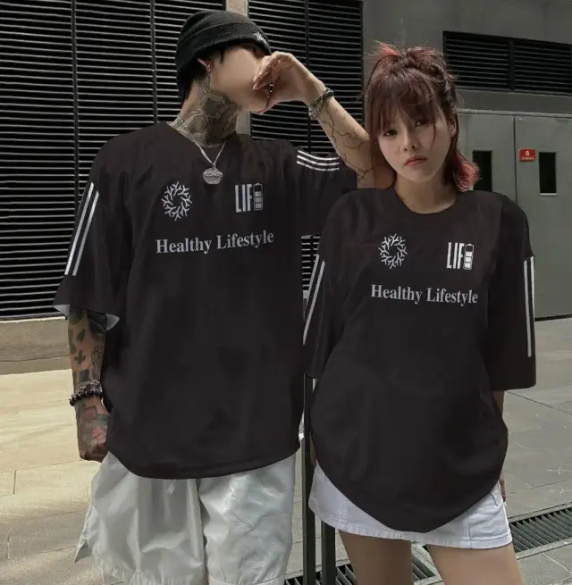Camisa Oversize Unisex Respirável para Treinamento Escolar - Roupa Casual de Rugby e Basquete em Atacado