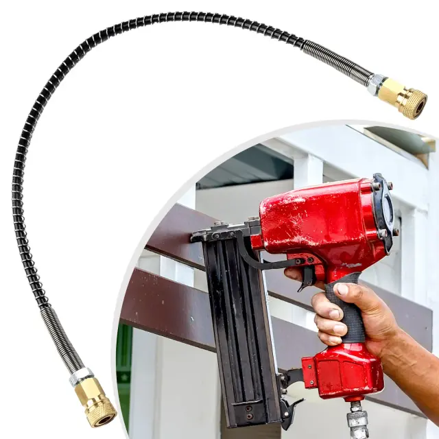Mão Bomba de Ar Alta Pressão 4500PSI 63MPA com Acessórios de Ferramentas Pneumáticas 50cm
