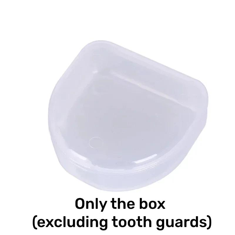 Novo produto protetor de dente boxe bucal cinta boxe protetor de dente protetor de dente esporte cinta aparelho ortodôntico trainer - Image 1