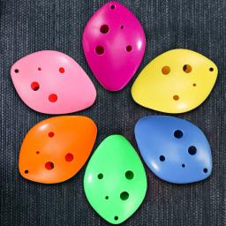 Flauta Cerâmica para Estudantes, 6 Buracos, Instrumento Musical Ocarina, Brinquedo com Livro de Canções, Corda Pescoço, Flauta de Boca Longa, Vento Pequeno - Image 1