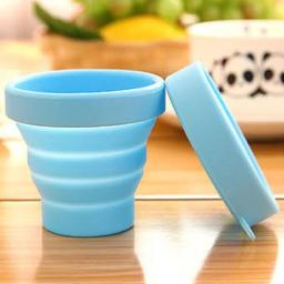 Alta Qualidade Silicone Folding Cup Doces Cor Bebida De Água Copo De Café Viagem Ao Ar Livre Camping Caneca Telescópica Portátil Drinkware - Image 6