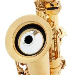 Saxofone Alto Rodada Silenciador, leve, ABS, Mudo Amortecedor, Sopros, Acessórios para Instrumentos Musicais, Sax Parts - Image 4