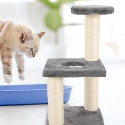 Quadro de escalada para gatos, adorável, torres, arranhador, árvores, gatinho, suprimentos integrados - Image 6