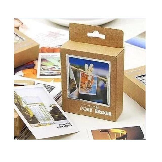 Mini Cartões Vintage - 40 Peças de Visita e Agradecimento, Cartões de Mensagem e Aniversário para Presentes e Papelaria