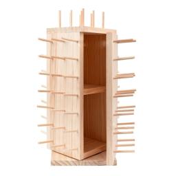 Rack linha com 84 carretéis, suporte giratório para linha bordado, organizador linha para acolchoar, costura - Image 6