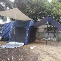 Adicione barraca de acampamento SUV Rainfly com toldo grande, barraca de carro à prova d'água, barraca traseira de carro com capacidade para dormir de até 4 pessoas - Image 5