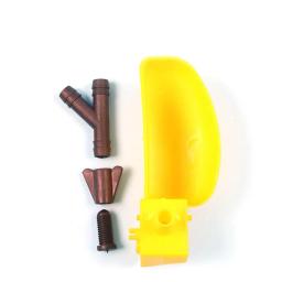 Copo de alimentação automática para pombos e galinhas, pássaros e codorna, bebedouro prático conveniente, acessórios para gaiola, suprimentos para animais - Image 6