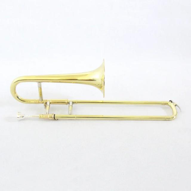 Trombone Soprano Profissional Chinês em Latão de Alta Qualidade com Laca Dourada