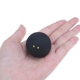 Bola de Squash Profissional com Pequena Elasticidade, Baixa Velocidade, Redonda, Durável, Desportiva, 2 Pontos Amarelos, Baixa Velocidade, Ferramenta de Treino, 4cm - Image 2
