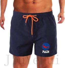 Fato de banho para motorista de mergulho masculino e feminino, malha, respirável, secagem rápida, fitness, box shorts de bordo, verão - Image 1