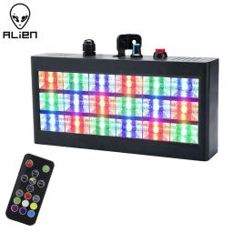 ALIEN Efeito de iluminação de palco 18 LED Strobe RGB Flash ativado por som para Club Disco Party DJ Holiday com controle de velocidade variável - Image 1
