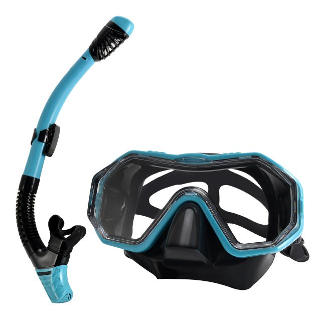 Máscara de Mergulho Professional com Anti-Nebulização e Snorkel para Adultos Unisex