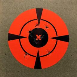 125 pçs/rolo tiro alvo adesivo tiro alvos splatter adesivos reativos para tiro com arco caça tiro prática treinamento - Image 6
