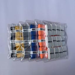 Wilson Hand Glue Raquete de tênis antiderrapante Overgrip, aperto de absorção, Sweatband, PU Handle, cola de mão antiderrapante, 12pcs - Image 3