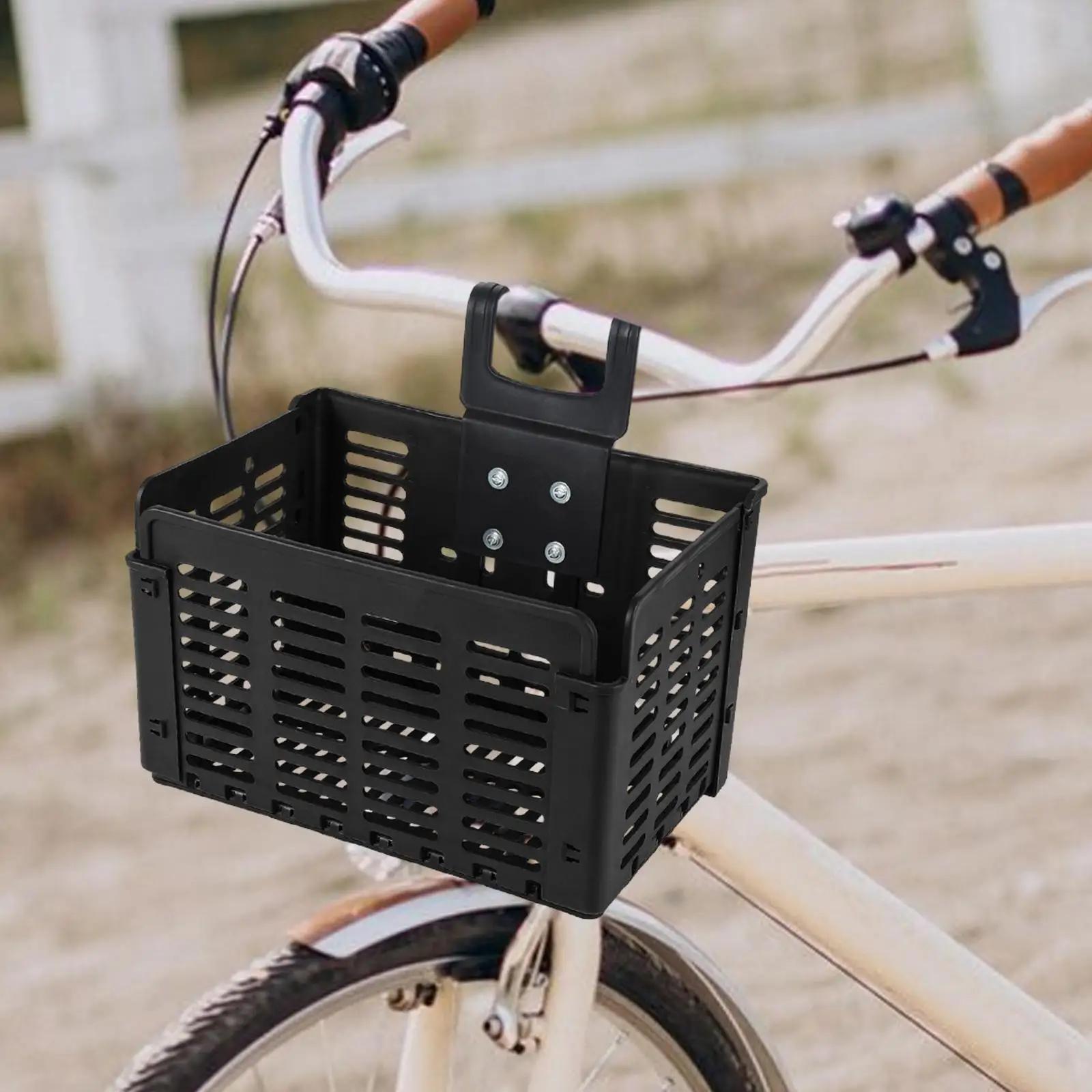 Cesta de bicicleta dianteira e traseira dobrável pesada, Cesta de armazenamento para cão, Bagagem Pet - Image 1