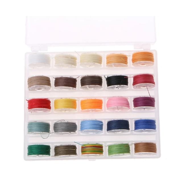 Conjunto de Cordas de Algodão Encerado Multicoloridas para Artesanato e Projetos Criativos