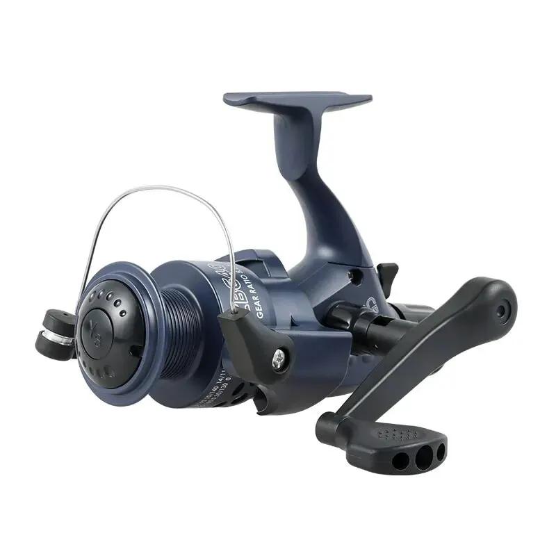 FishMX CB140-640 Carretel de pesca giratório Carretel de pesca de carpa de água salgada Relação de velocidade de freio dianteiro e traseiro 5.2:1 - Image 1