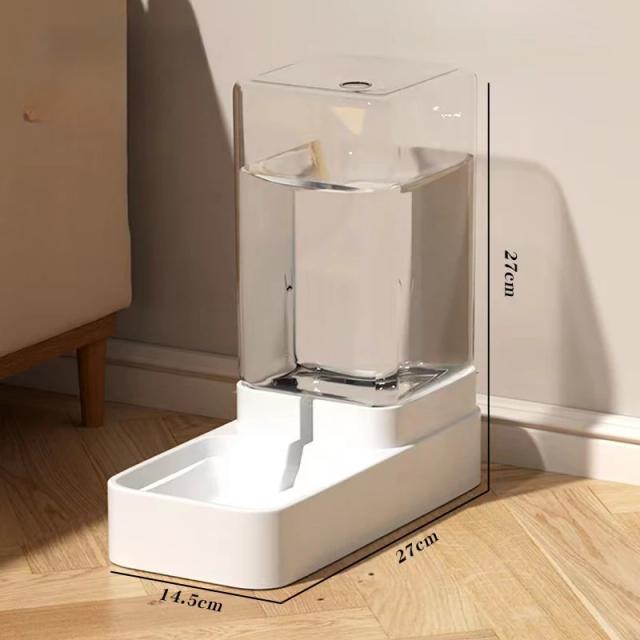 Alimentador Automático Inteligente para Gatos e Cachorros com Dispenser de Água e Reservatório de Ração
