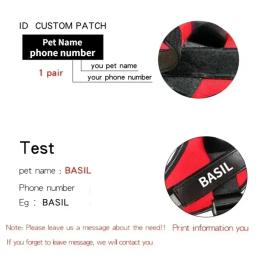 Colete de Arnês do Cão Reflexivo e Respirável, Patch Personalizado, Sem Puxar, Pet Training Acessórios, ID, Dropshipping - Image 3