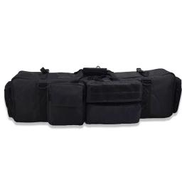 Tático arma mochila tiro caça rifle de ombro militar náilon ar arma combate saco m249 esportes ao ar livre mochila - Image 2