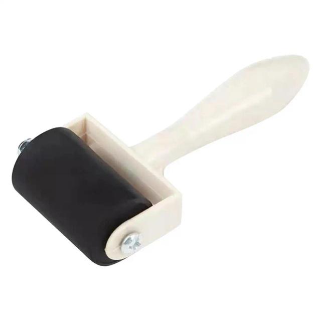 Rolo de Borracha Profissional para Pintura e Impressão - Ideal para Estampagem e Projetos de Arte e Artesanato