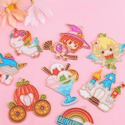 Crianças diy artesanal cola de cristal pintura ar-secado brinquedo conjunto menina graffiti colorir presente sem assar kits de arte educacional pulseira - Image 3