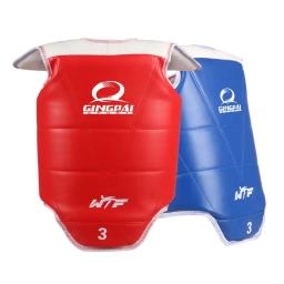 Colete de Taekwondo Dupla Face para Crianças e Adultos, MMA Kickboxing Suporte, Karatê Luta, Guarda Peito Profissional, Protetores Corporais TKD - Image 1