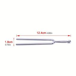 Acessórios para Instrumentos Musicais de Aço Inoxidável, Padrão A, Tuning Fork, Violino, Viola, Violoncelo, Um Tone, Presente, 440Hz, 1Pc - Image 2