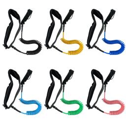 Coiled Safety Board Leash, elástico máximo, comprimento até 10 pés, ajustável para surf, iniciante, prática de fornecimento - Image 6