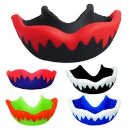 Crianças adultos esporte boca guarda protetor bucal dente cinta protetor de dentes basquete boxe karate aparelho trainer - Image 1