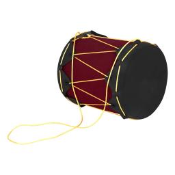 Clássico indiano Folk Drum with Sticks, Instrumentos de percussão, Bateria de mão, Tambor decorativo, Brinquedos pré-escolares para crianças - Image 3