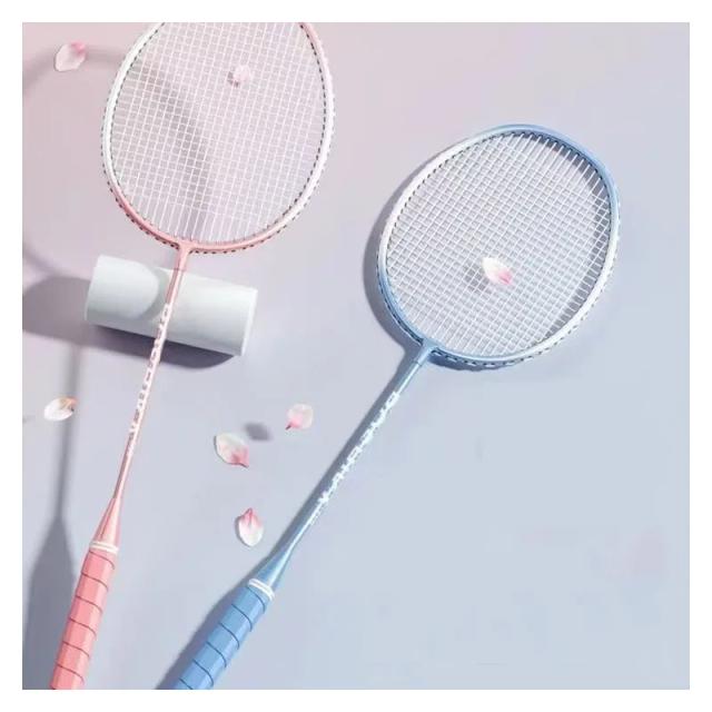 Raquete de badminton ultra leve e super durável conjunto duplo para estudantes e adultos treinamento acessível entretenimento uso especial durável