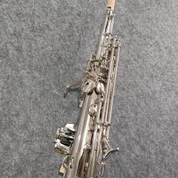 Saxofone soprano Niquelar chapeamento, bocal palhetas, pescoço, chapeamento Mark VI, B-bemol, feito em França, alta qualidade - Image 3