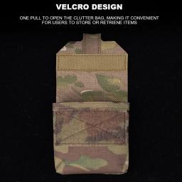 Tactical Molle Belt Bag, Camping ao ar livre, Caça, Bolsa Lanterna, Sobrevivência de emergência, Kit de primeiros socorros, Airsoft Shooting Gear, Médico - Image 5