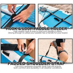 Ajustável Surfboard Shoulder Carry Sling, Stand Up Paddleboard Strap, Surf Fins, Wakeboard, Surf e Kayak - Image 3