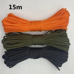 Paracord para Sobrevivência, Cabo de Paraquedas, Cordão, Ferramentas ao ar livre, Corda de acampamento, Caminhadas, Varal, 7 Stand Cores, Diâmetro 4mm, 5 m, 15 m, 30m - Image 1