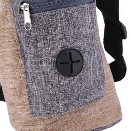 Bolsa de cão para treinamento, bolsa de cocô com alça de ombro, brinquedos para animais, dispensador de deleites - Image 2