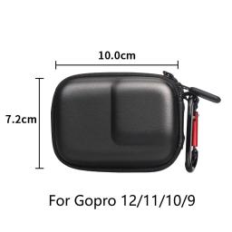 Mini caixa portátil para gopro hero 12 11 10 9 8 7 6 5 4 xiaoyi 4k sjcam câmera esportiva à prova d'água bolsa protetora bolsa de armazenamento - Image 5