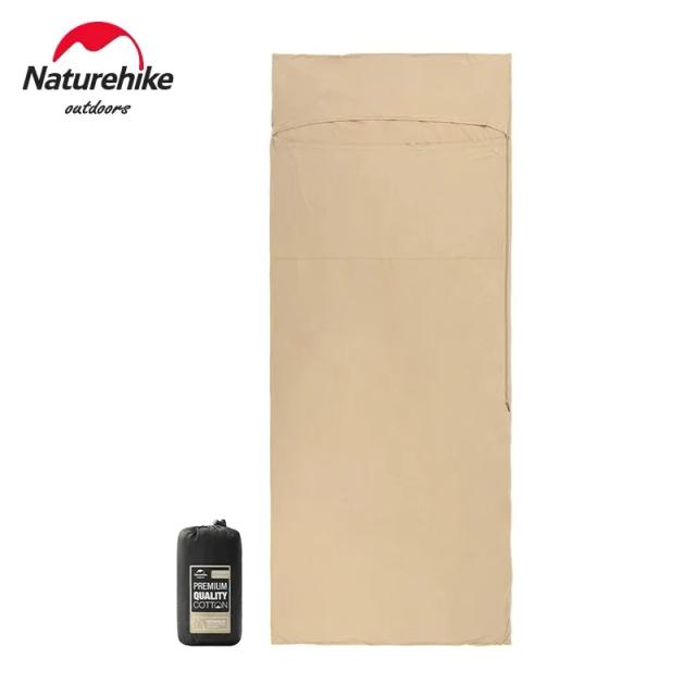 Saco de Dormir Envelope Naturehike: Forro Ultraleve Portátil para Camping, Viagens ao Ar Livre e Caminhadas