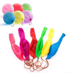 12pçs balões de látex de cor misturada, balões de bolas de perfurar, lembranças de festa de aniversário - Image 6
