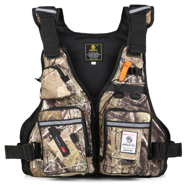 Jaqueta salva-vidas Pro Fly Fishing com colete flutuante e bolsos múltiplos para aventuras aquáticas