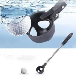 Selecionador de bola de golfe retrátil, aço inoxidável, ferramentas portáteis de alta qualidade, telescópica, travamento automático, ferramentas de bola de golfe - Image 5