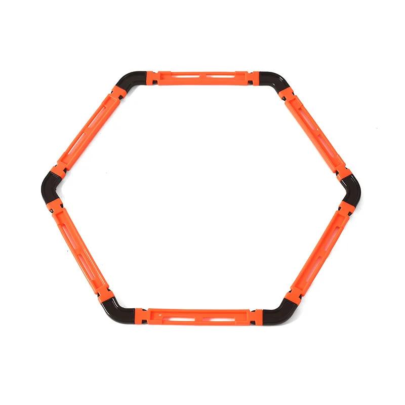 Anel de Treinamento Físico Portátil para Crianças e Adultos, Círculo de Agilidade, Equipamento de Treinamento, Espessado, PP, Destacável, Interior, Exterior, Futebol - Image 1