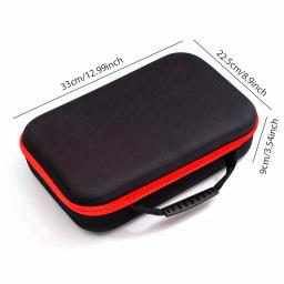 Estojo de transporte para furadeira elétrica, caixa de armazenamento de ferramentas portátil com zíper suave à prova de choque, bolsa de transporte para chave de fenda - Image 6