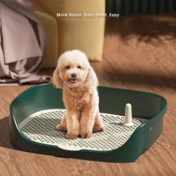 WC portátil para cães pequenos e gatos, penico interior, suporte da almofada, bandeja, pet fornecimentos, cachorro - Image 2
